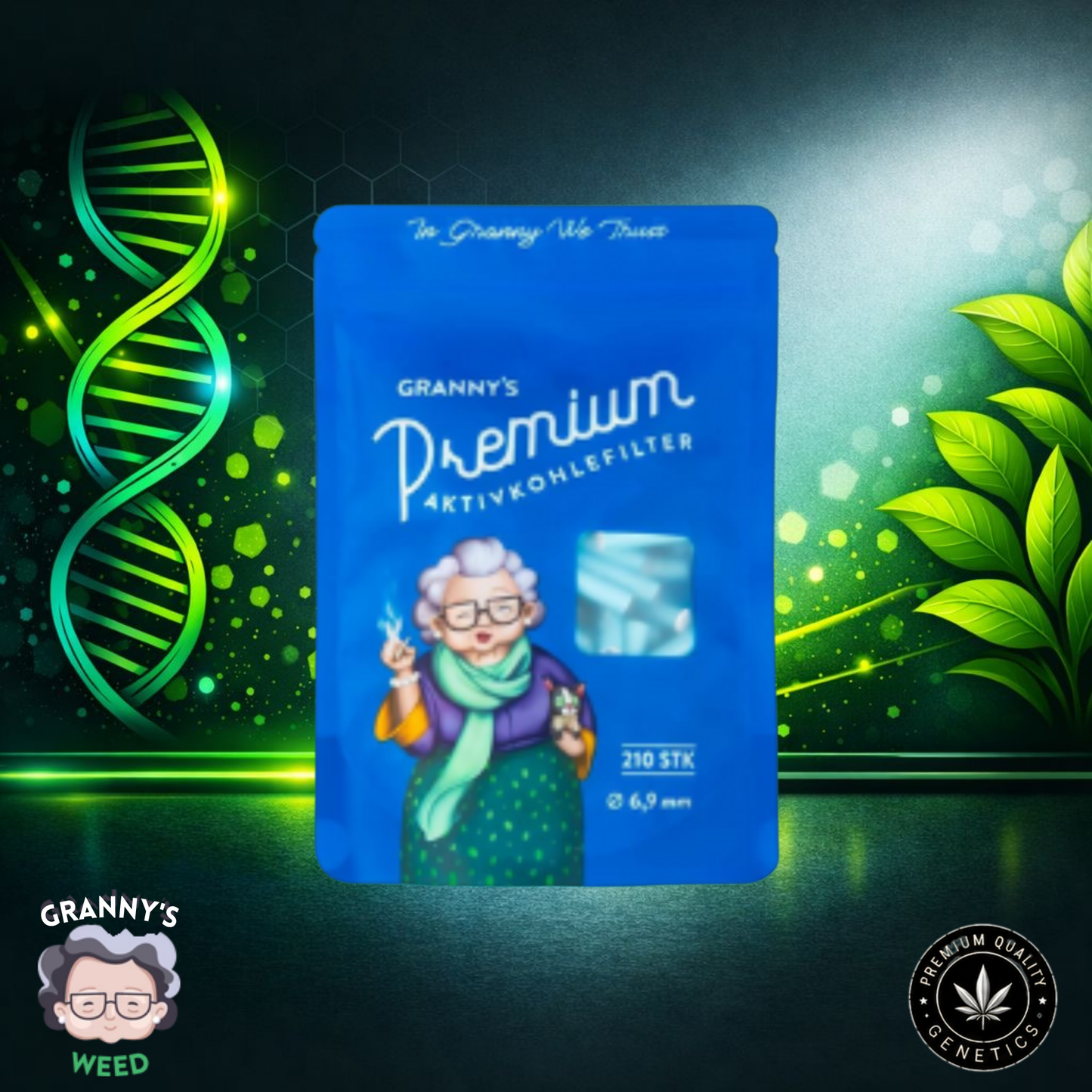 Granny's Premium Aktivkohlefilter