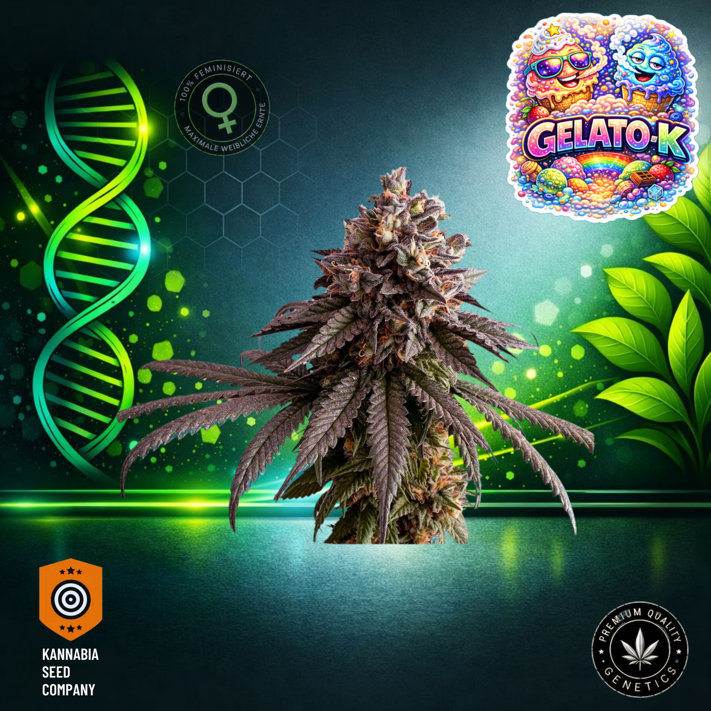 Gelato-K Feminisiert - Kannabia Seeds