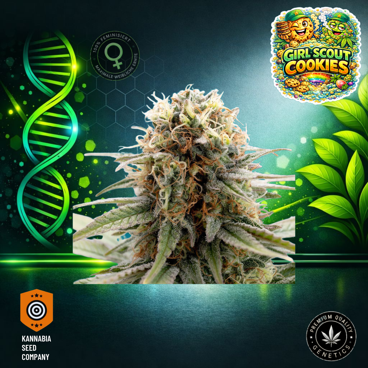 Girl Scout Cookies Feminisiert - Kannabia Seeds