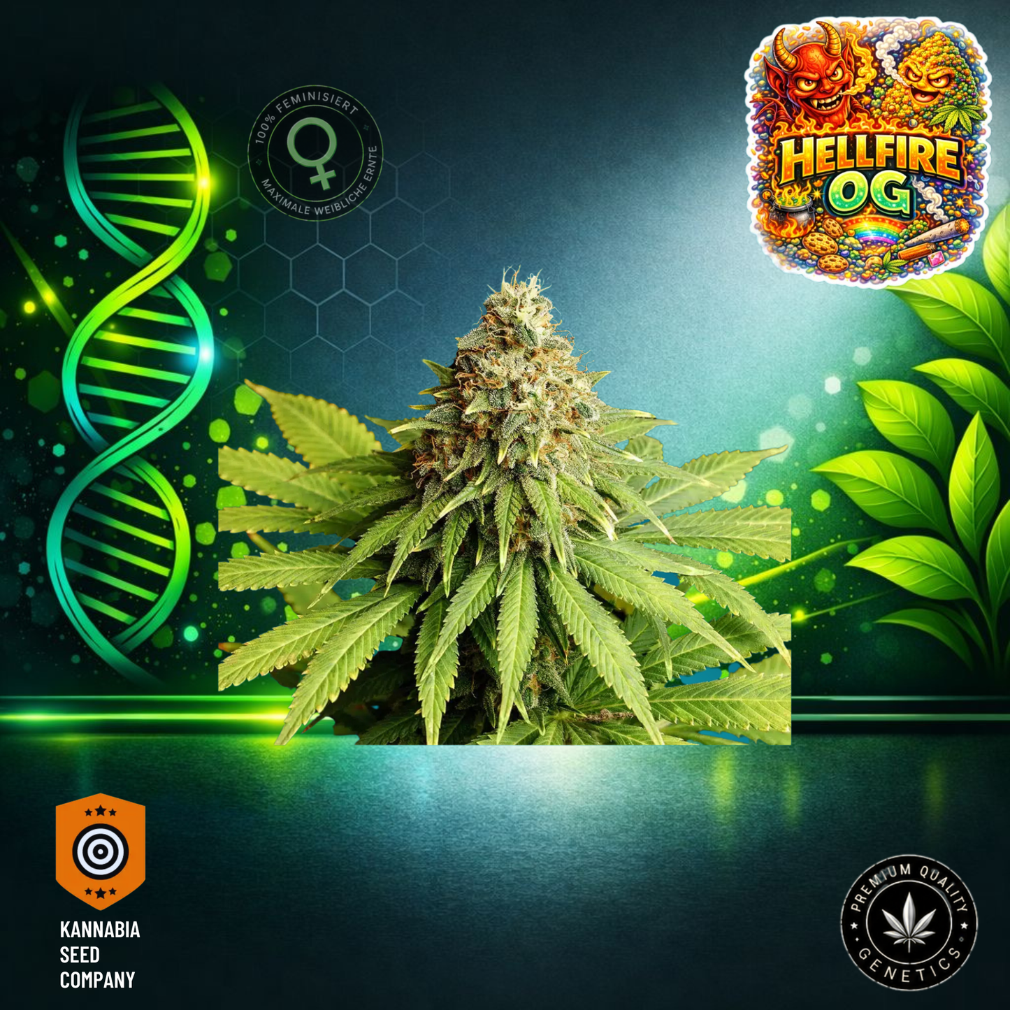 Hellfire OG Feminisiert - Kannabia Seeds