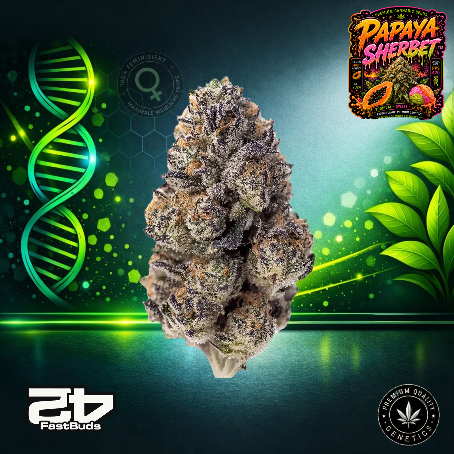 Papaya Sherbet™ – Feminisierte Samen | FastBuds