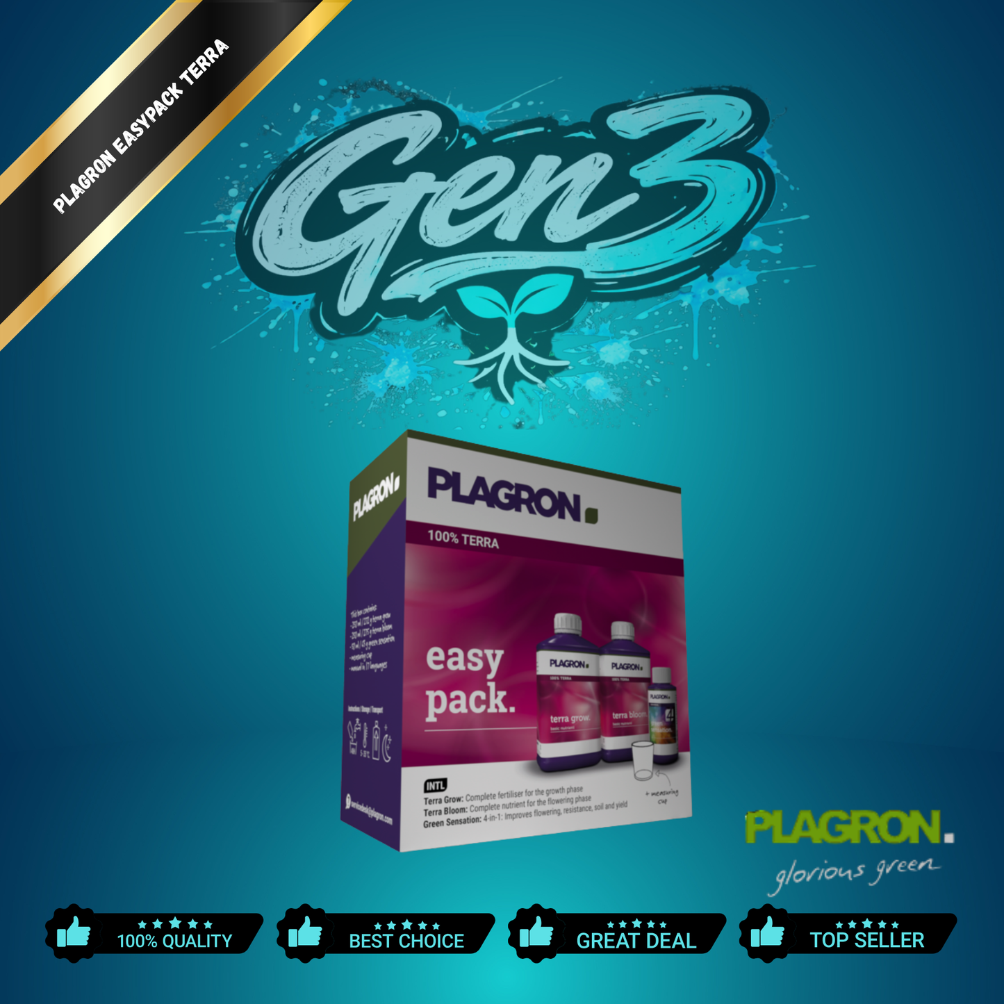 Plagron Easy Pack 100% Terra