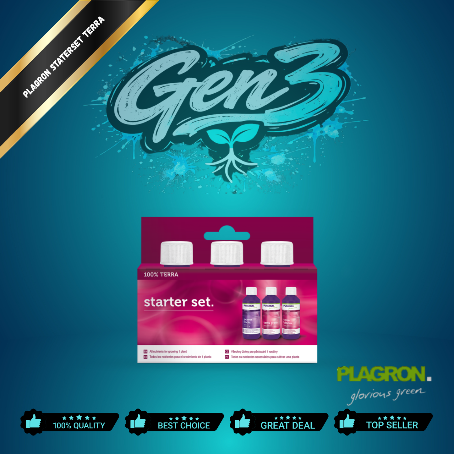 Plagron Starter Set 100% Terra