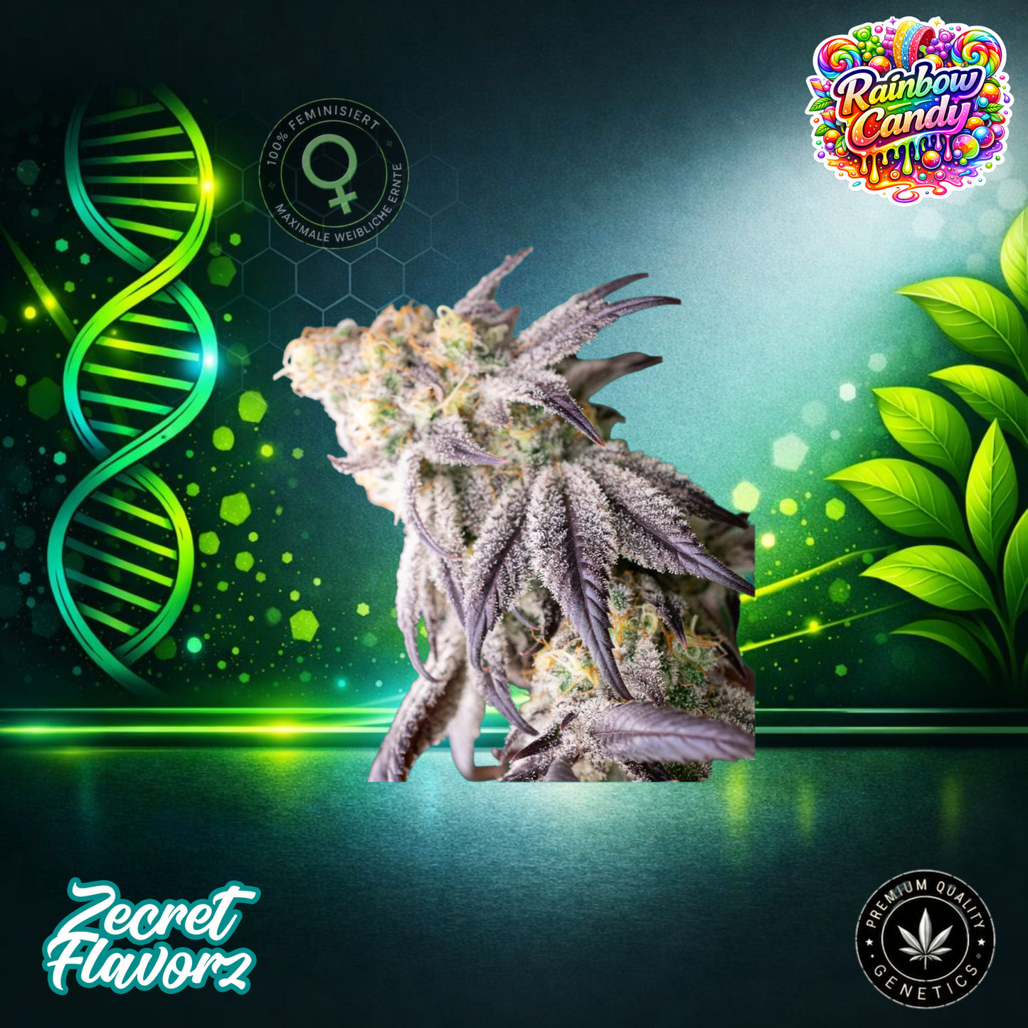 Zecret FlavorZ RAINBOW CANDY – Feminized Cannabis Seeds