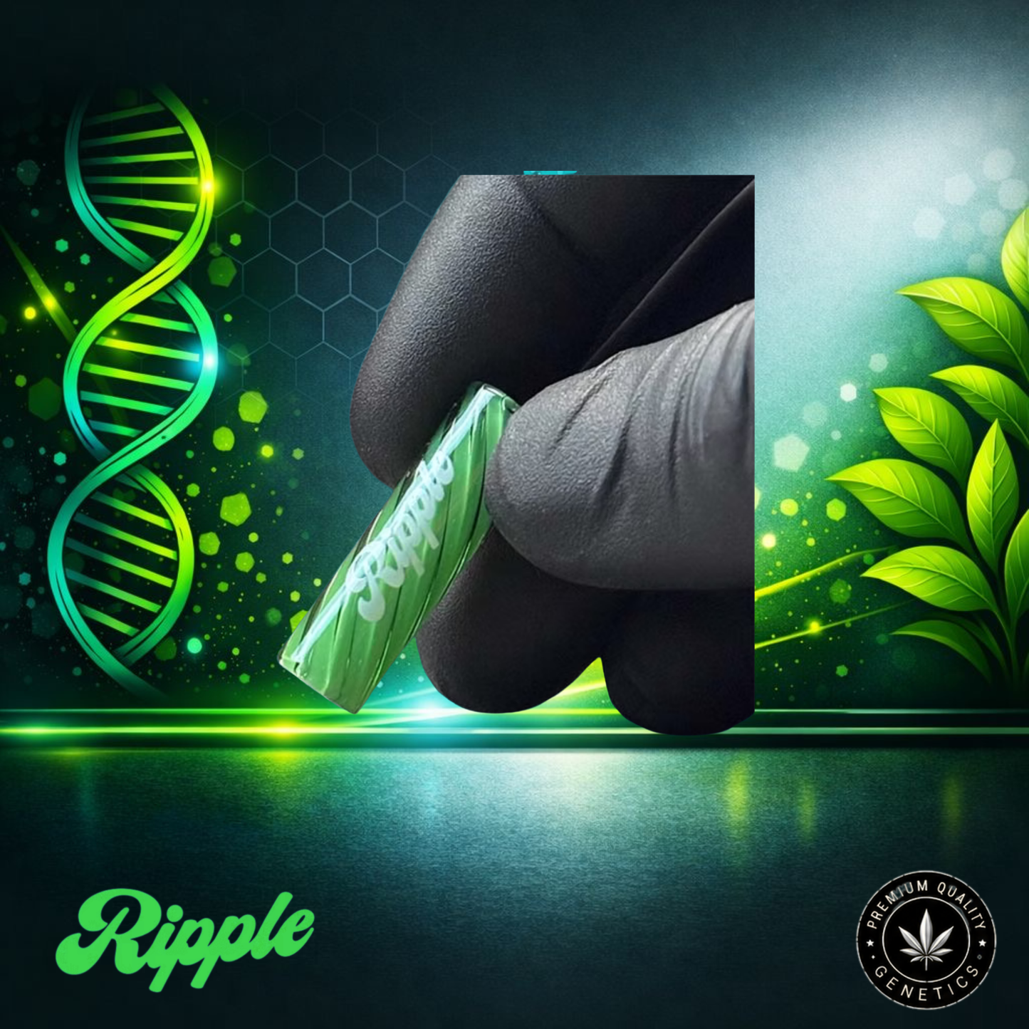 Ripple I 9 – Jade | Glass Filter