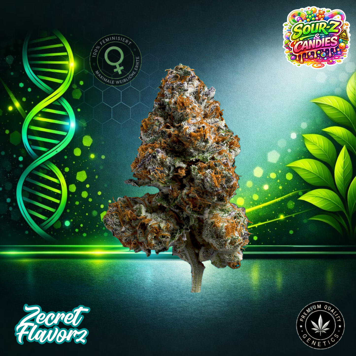 Zecret FlavorZ SOUR-Z & CANDIES – Feminized Cannabis Seeds