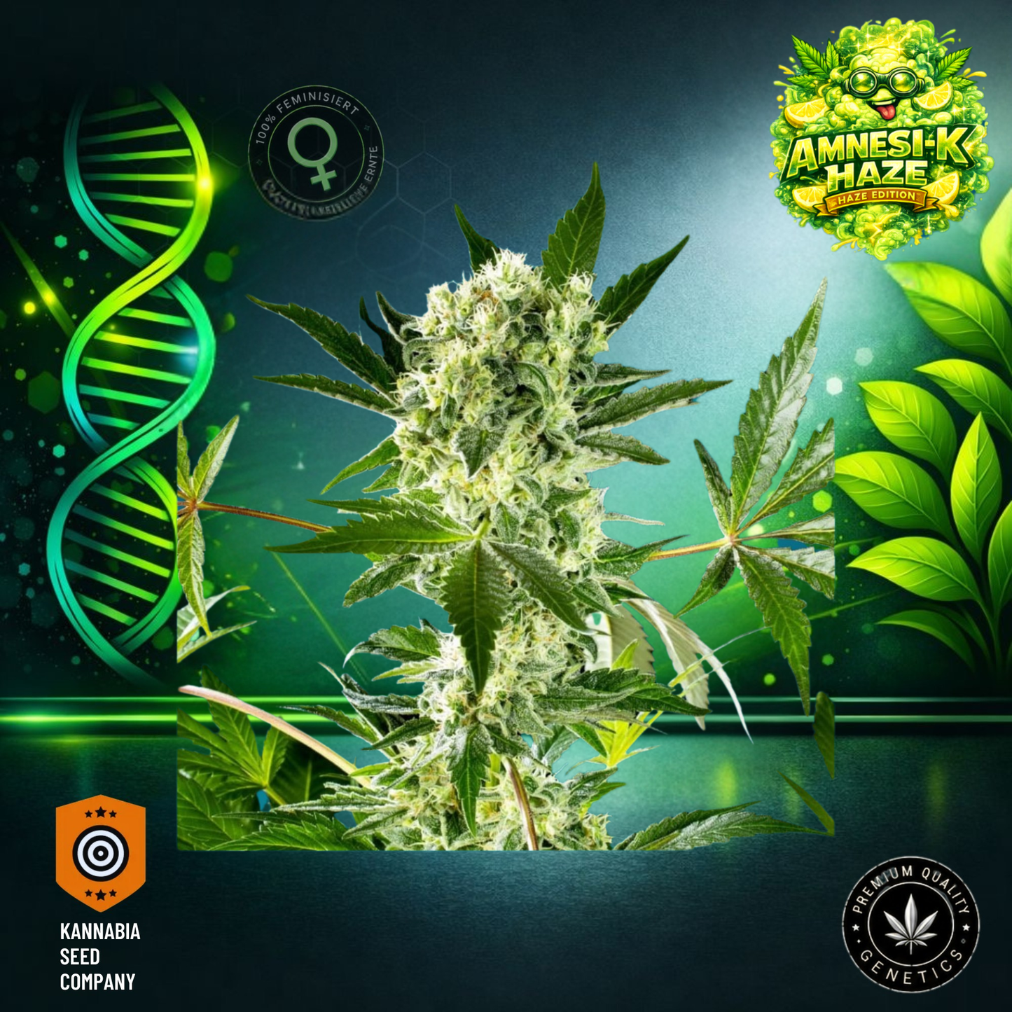 Amnesi-K Haze Feminisiert - Kannabia Seeds