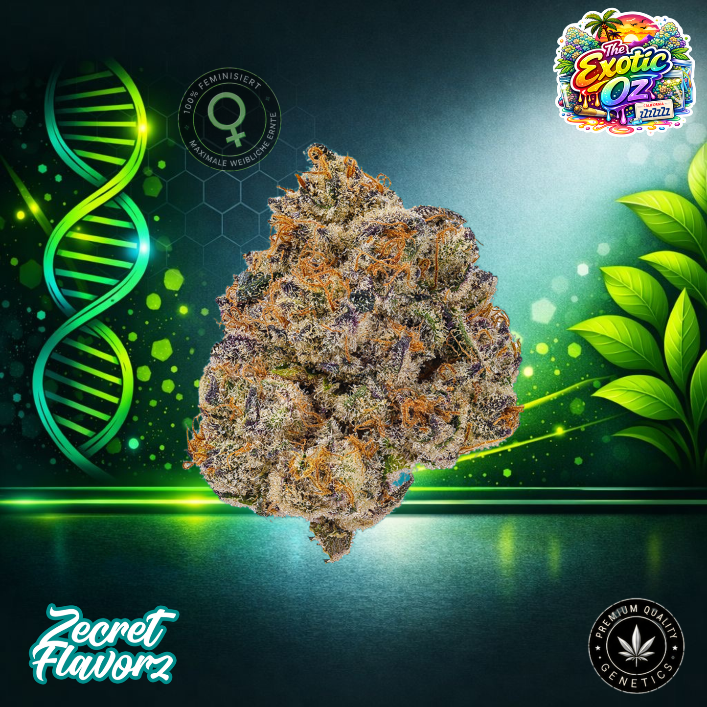 Zecret FlavorZ The Exotic Oz – Feminized Cannabis Seeds