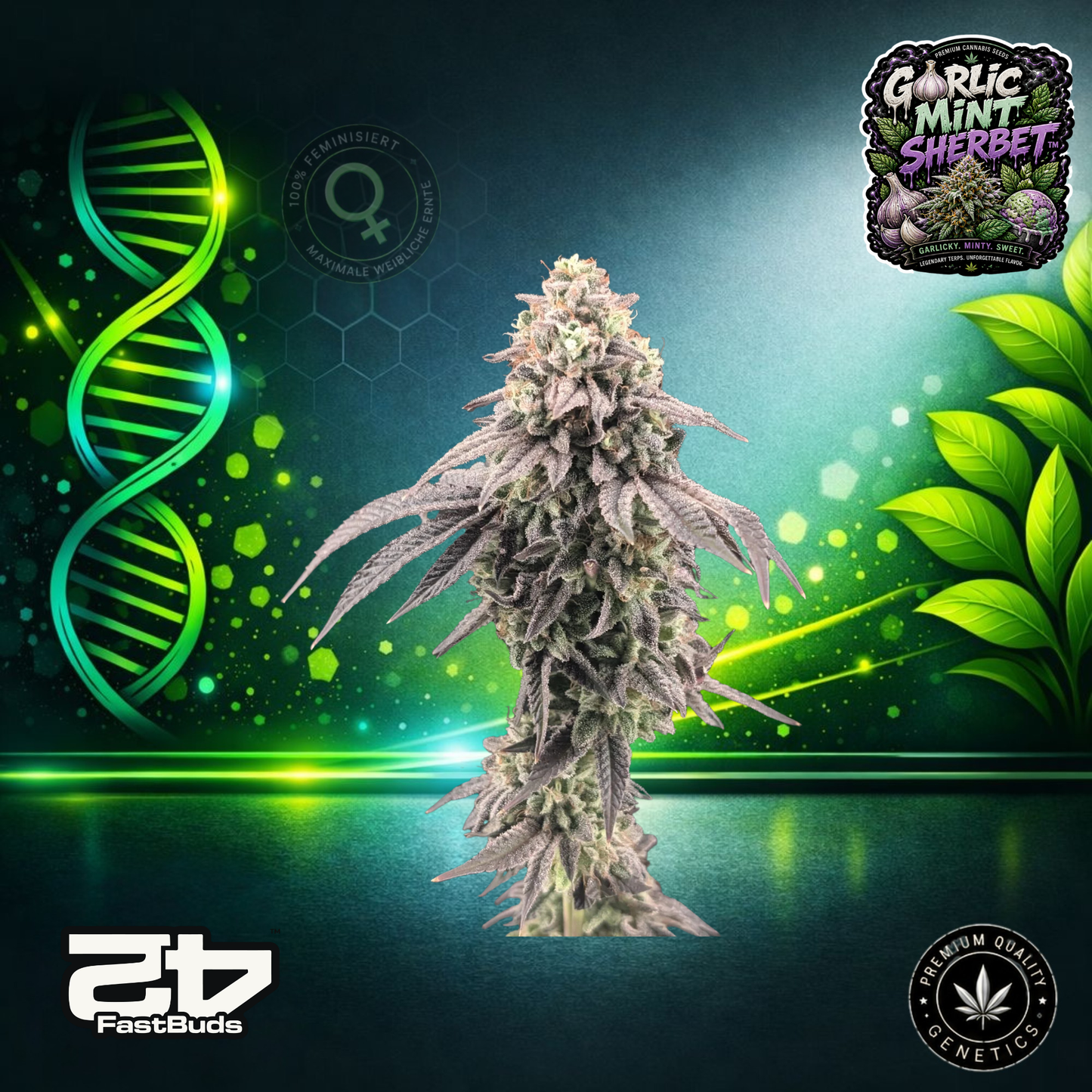 Garlic Mint Sherbet™ – Feminisierte Samen | FastBuds