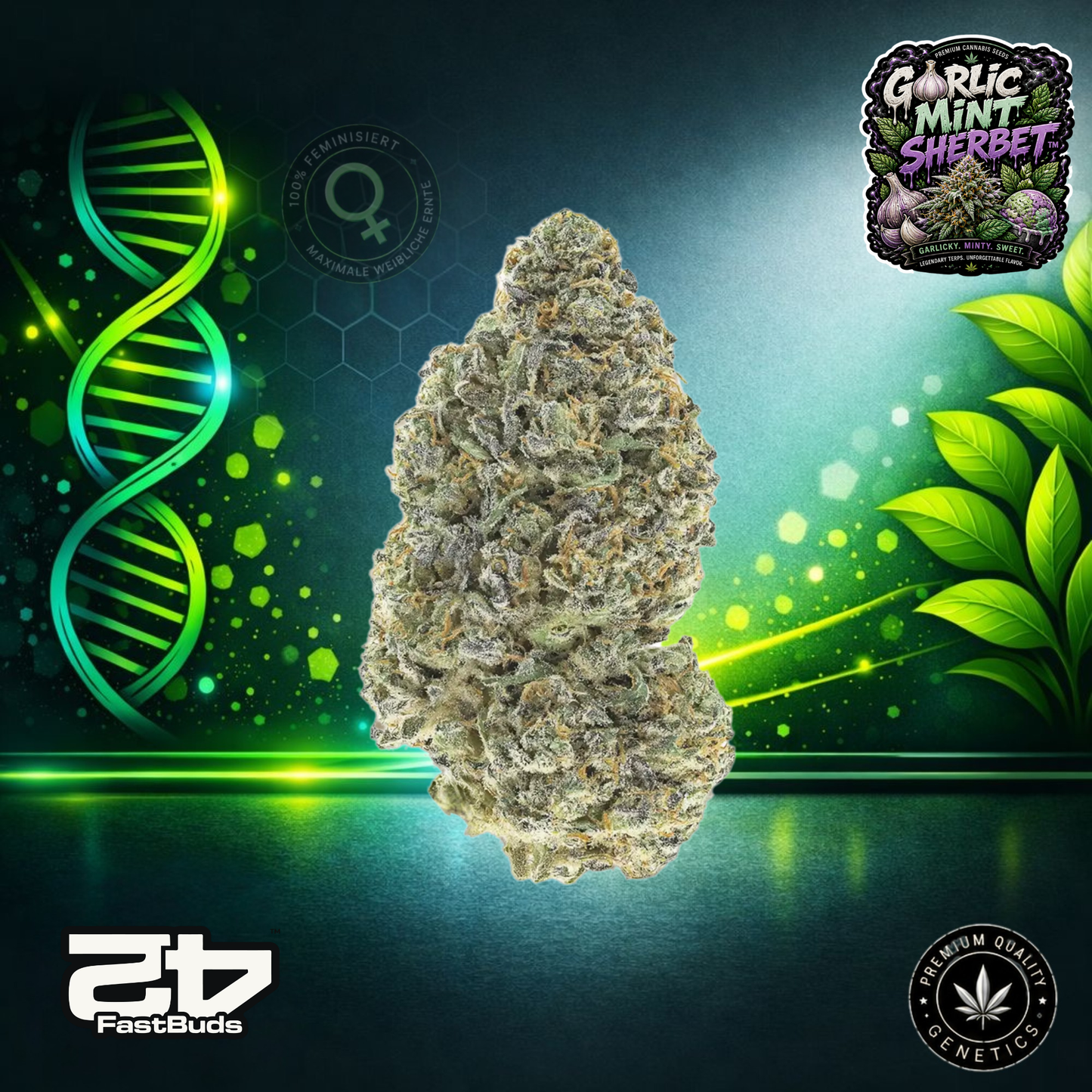 Garlic Mint Sherbet™ – Feminisierte Samen | FastBuds