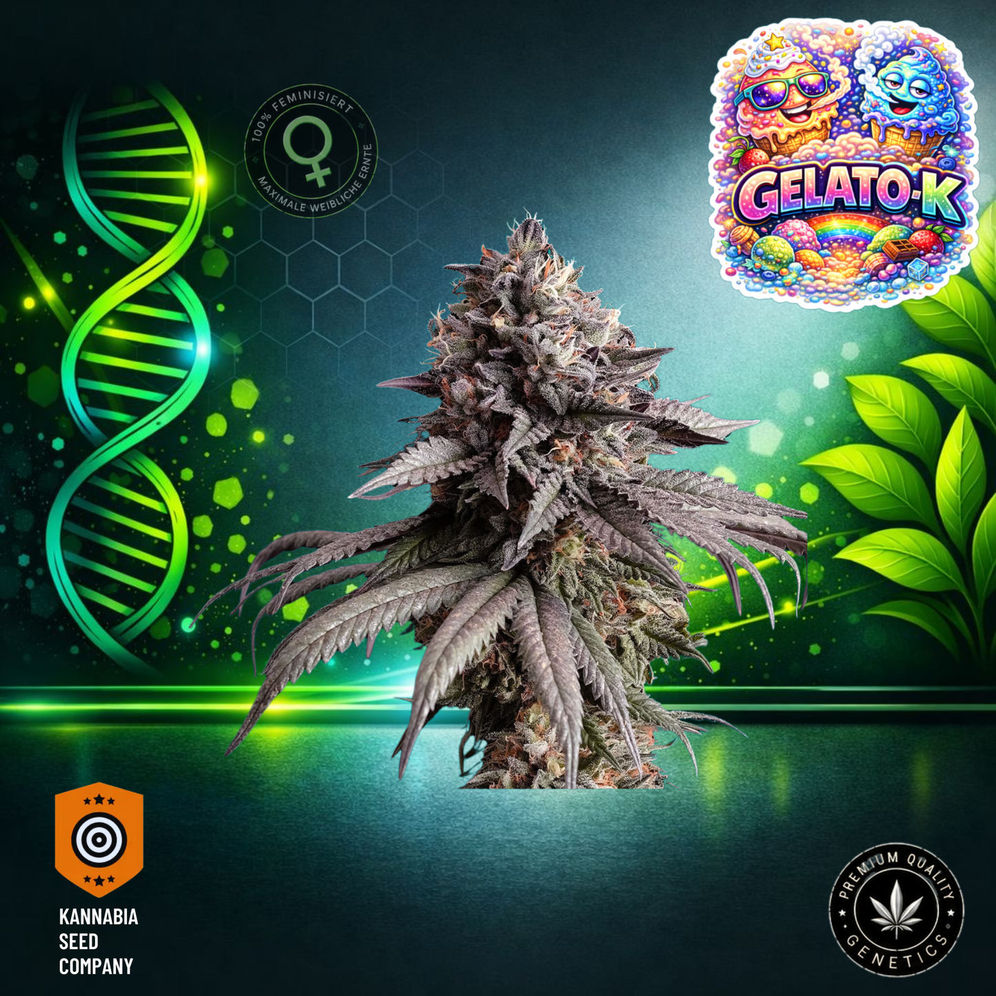 Gelato-K Feminisiert - Kannabia Seeds