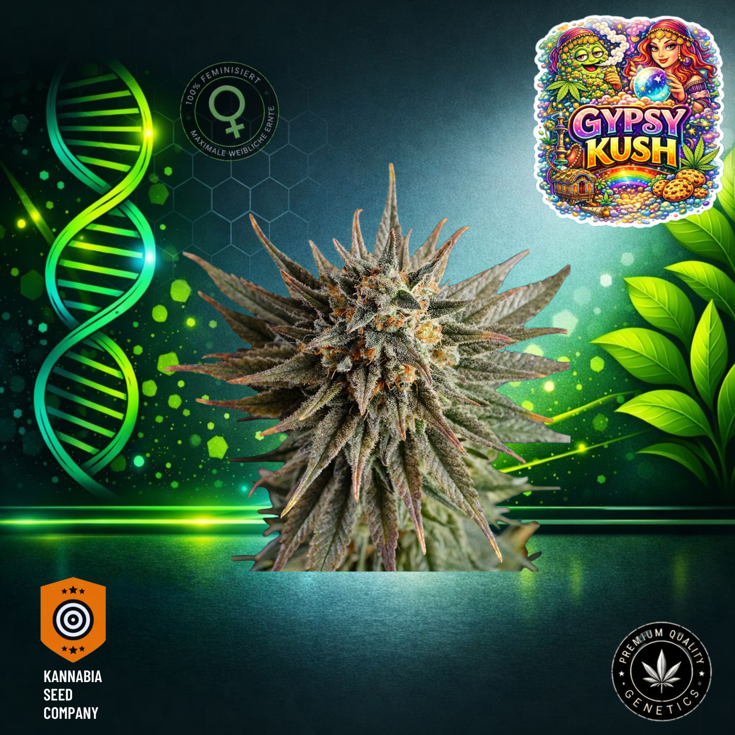 Gypsy Kush Feminisiert - Kannabia Seeds