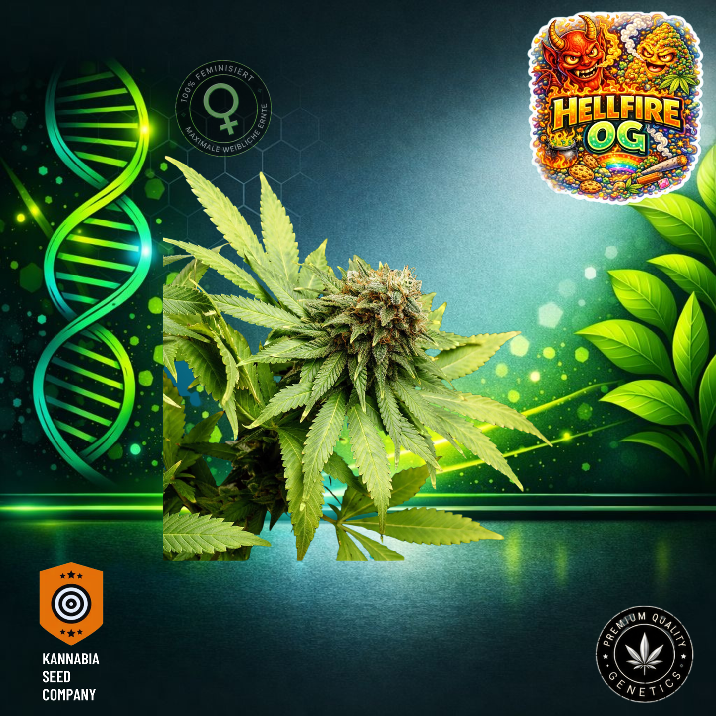 Hellfire OG Feminisiert - Kannabia Seeds
