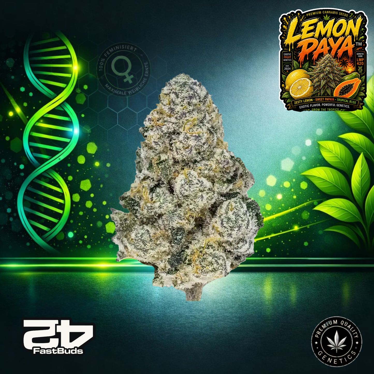 Lemonpaya™ – Feminisierte Samen | FastBuds