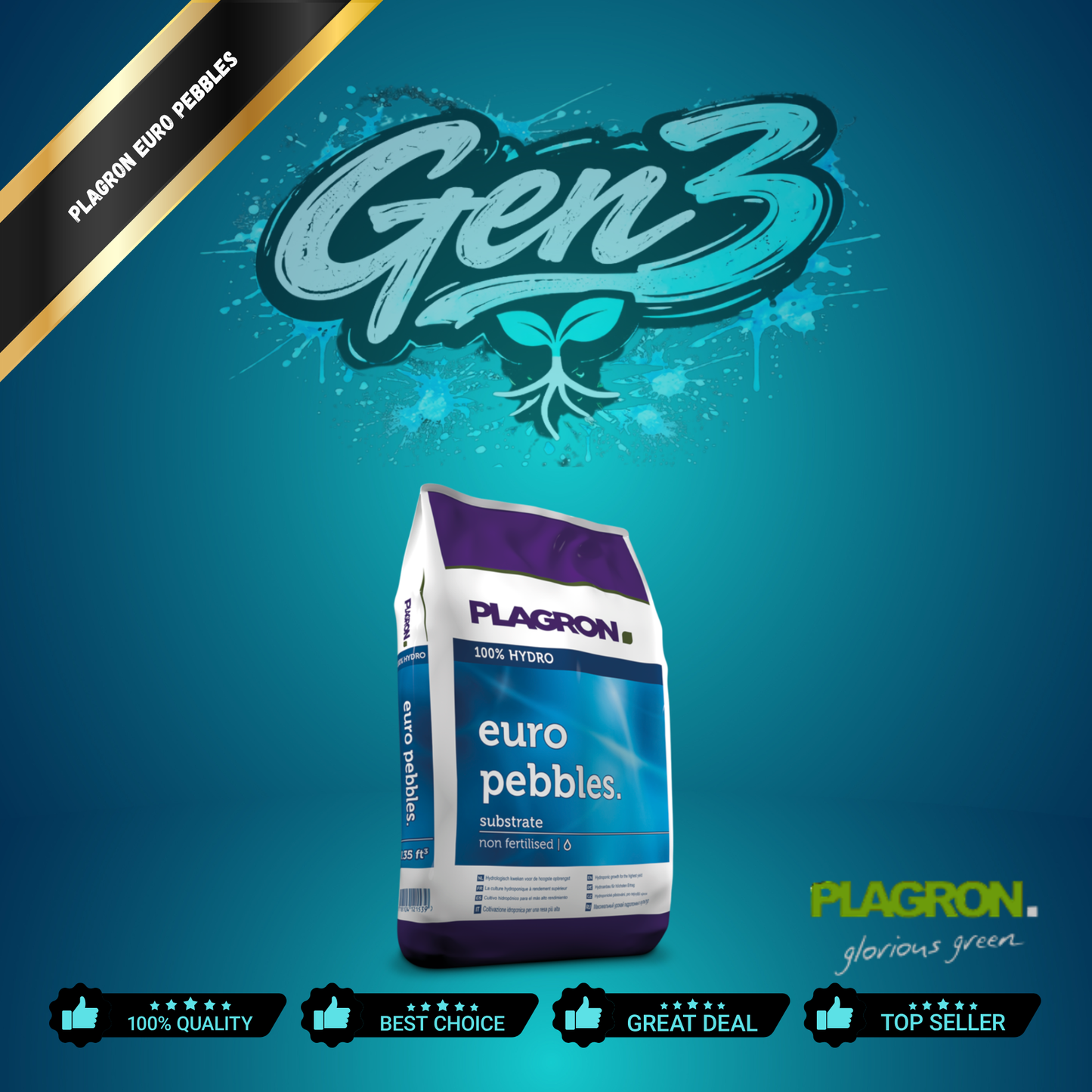 Plagron Euro Pebbles 10 L