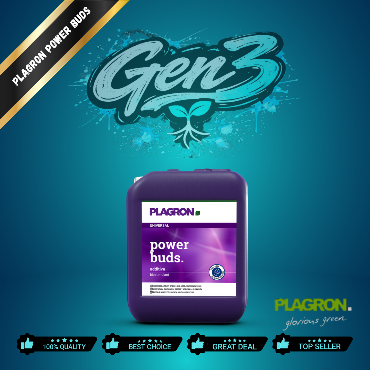 Plagron Power Buds – Blüte-Booster