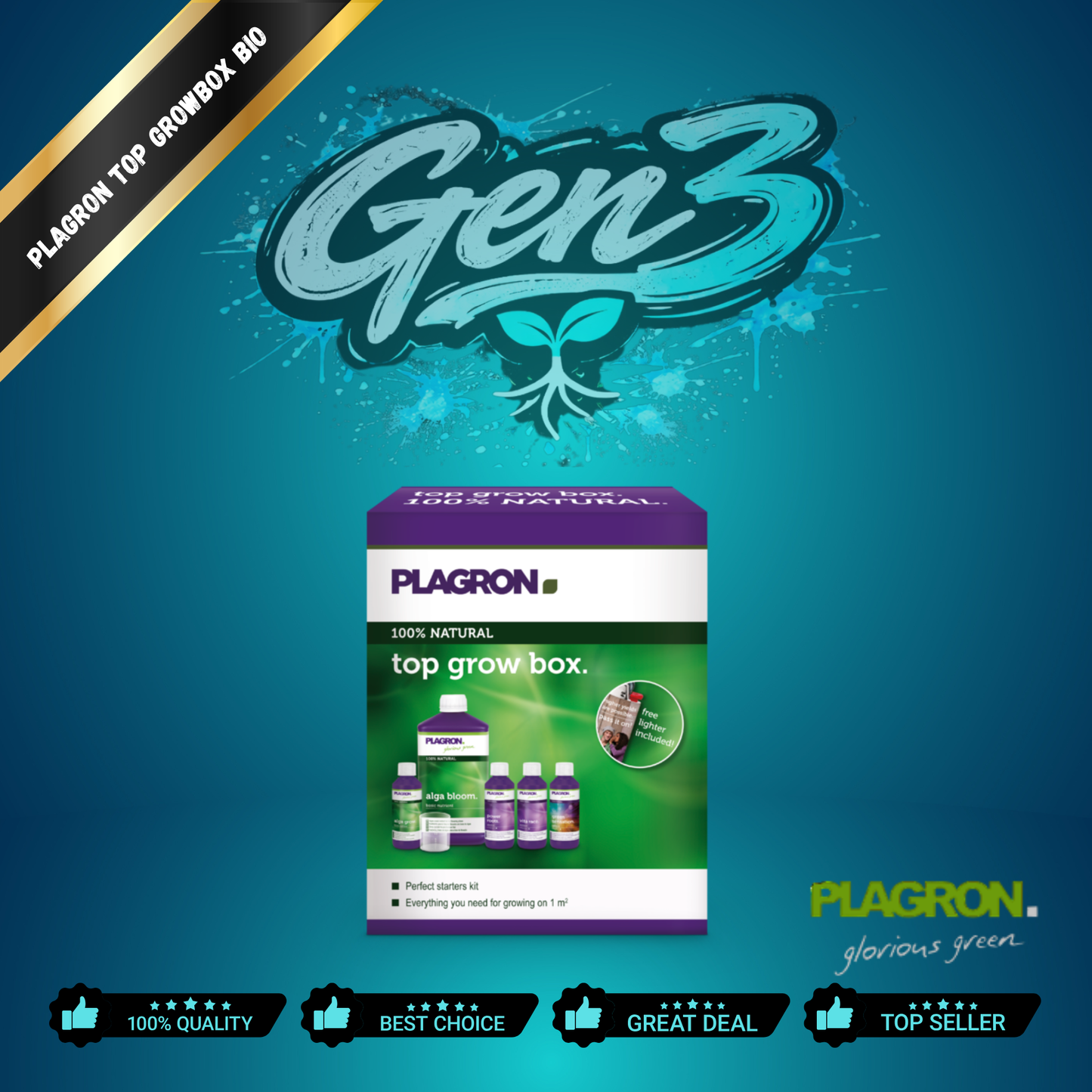 Plagron Top Grow Box 100% Natural