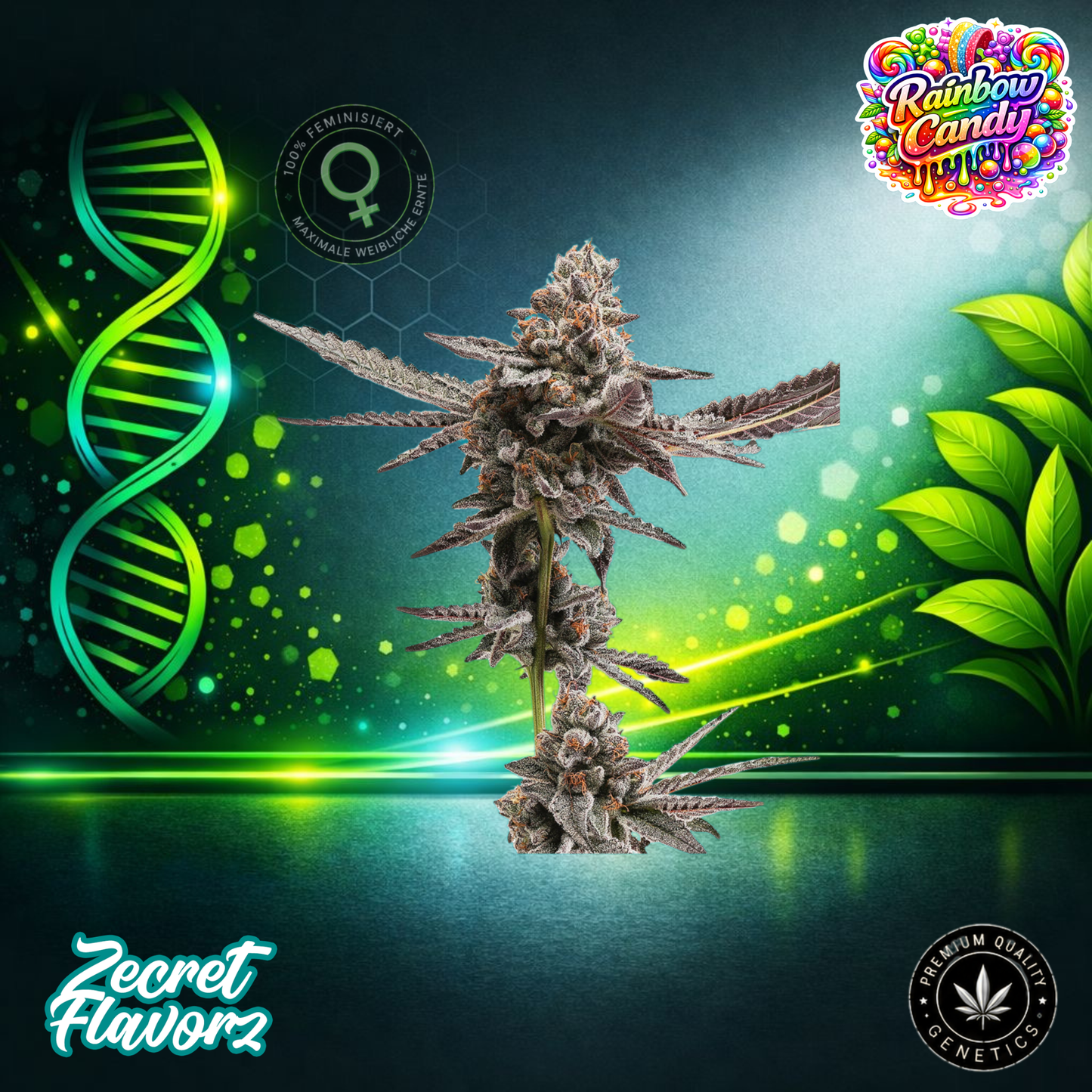 Zecret FlavorZ RAINBOW CANDY – Feminized Cannabis Seeds