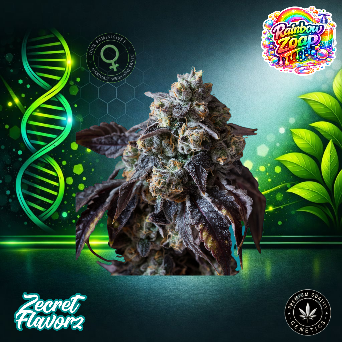 Zecret FlavorZ Rainbow Zoap – Feminized Cannabis Seeds