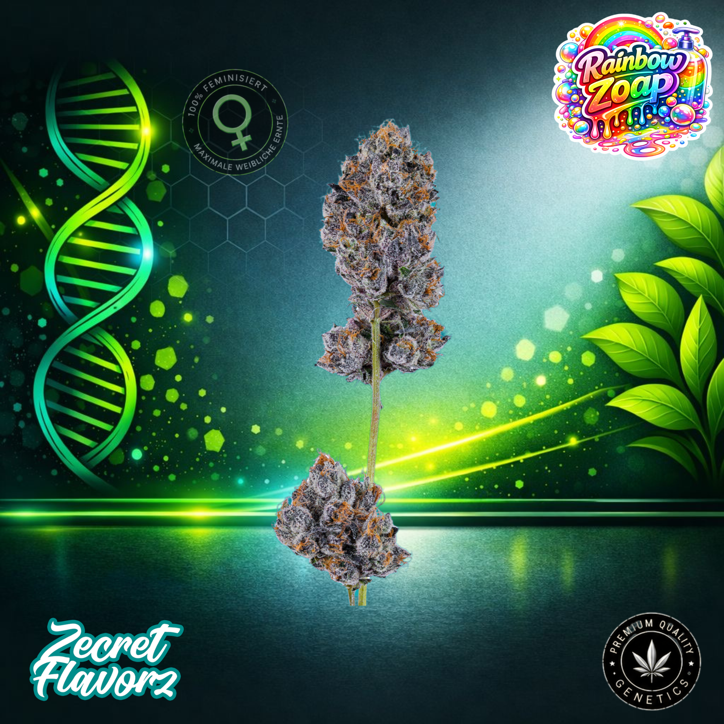 Zecret FlavorZ Rainbow Zoap – Feminized Cannabis Seeds
