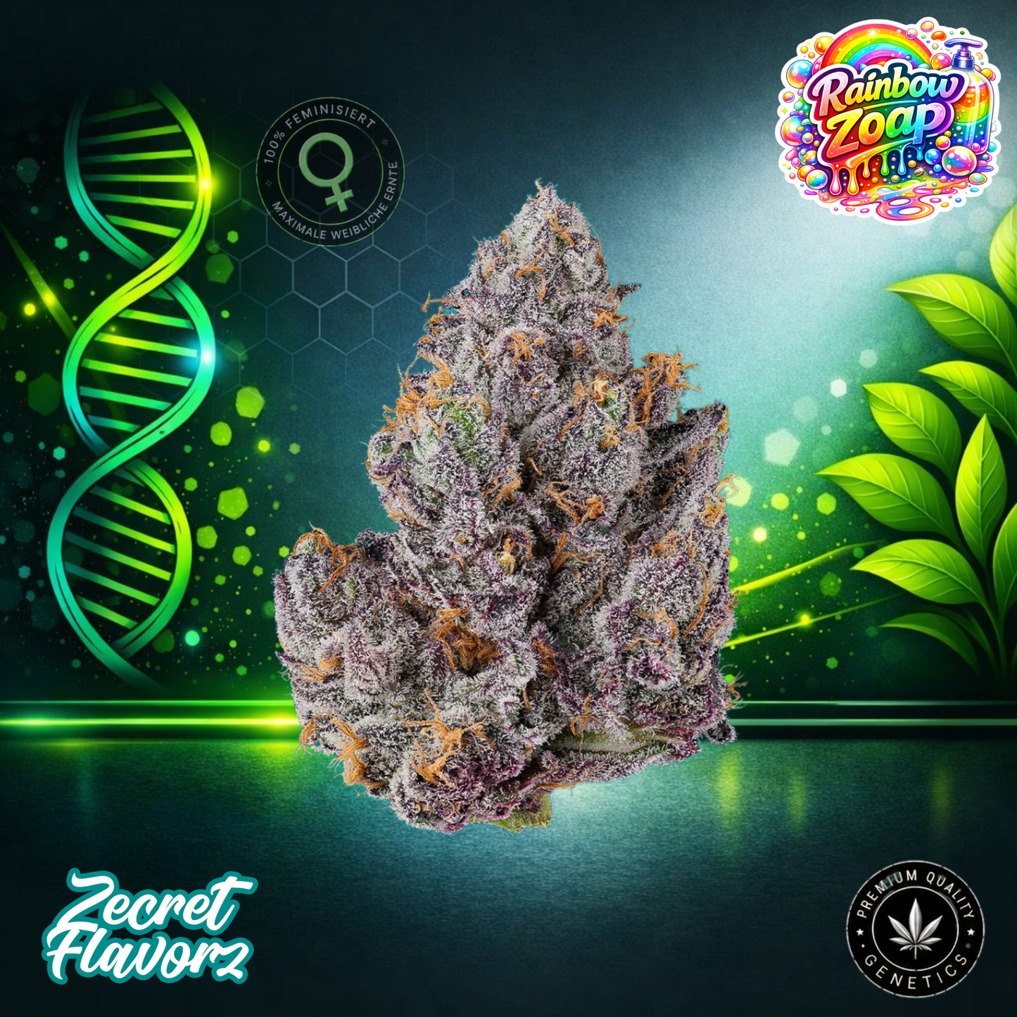Zecret FlavorZ Rainbow Zoap – Feminized Cannabis Seeds