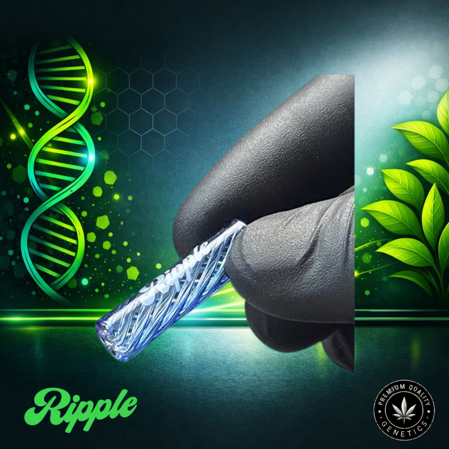 Ripple I 8 – Blue | Glass Filter