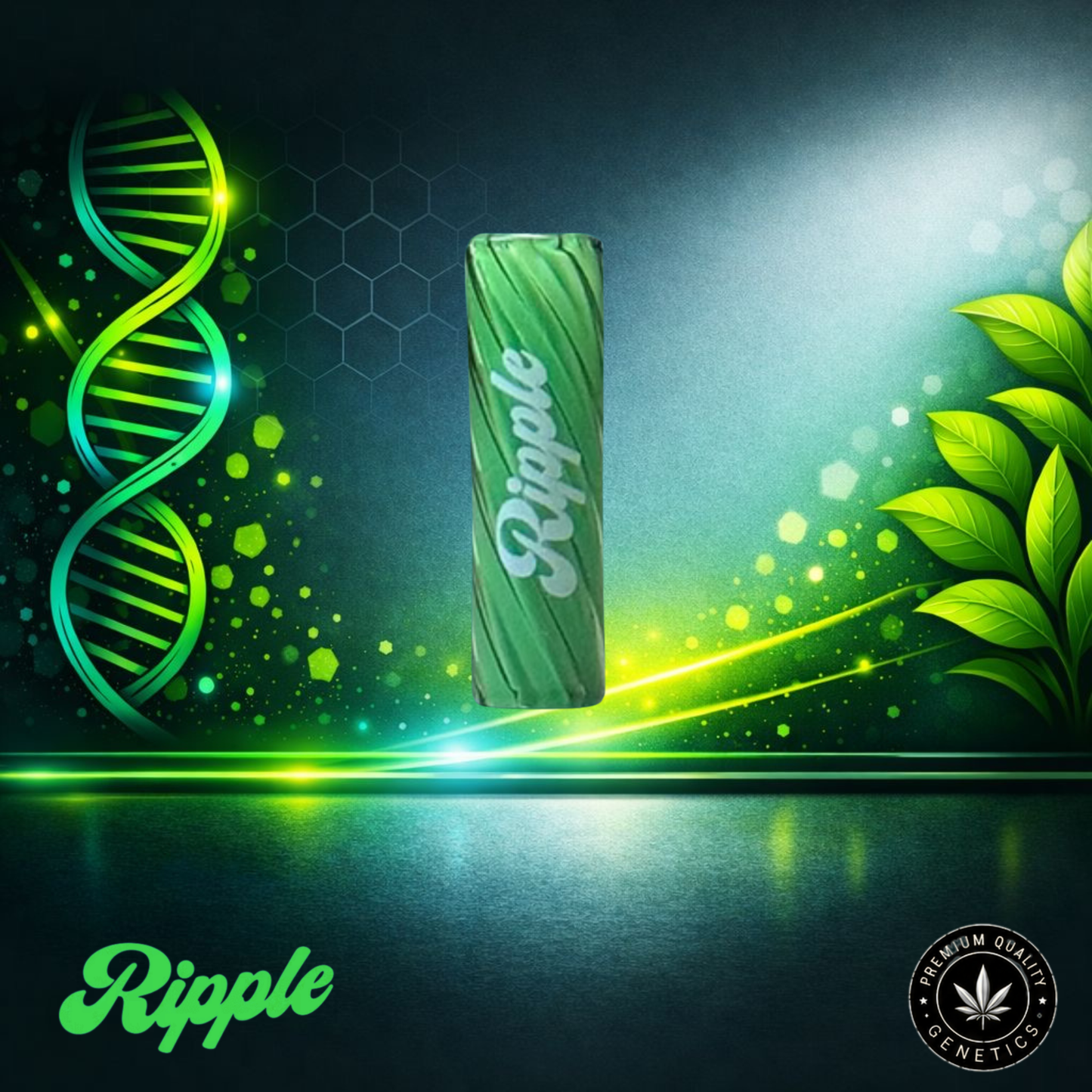 Ripple I 9 – Jade | Glass Filter