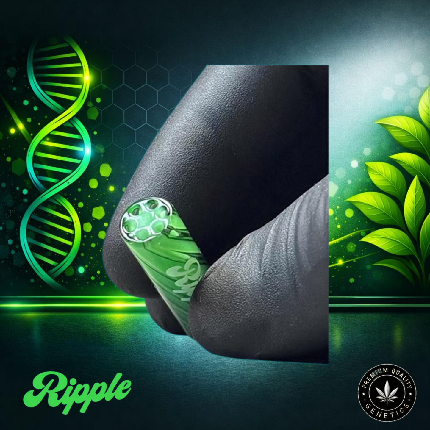 Ripple I 9 – Jade | Glass Filter