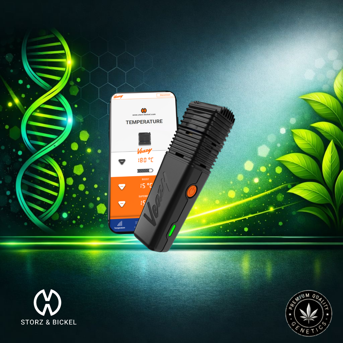 Storz & Bickel Veazy | Kompakter Premium Vaporizer Made in Germany
