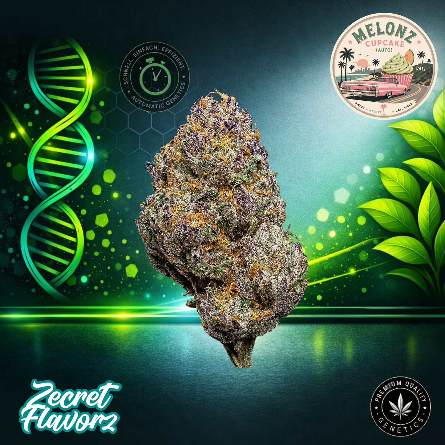 ZecretFlavorZ Melonz Cupcake Auto - Autoflowering Cannabis-Samen
