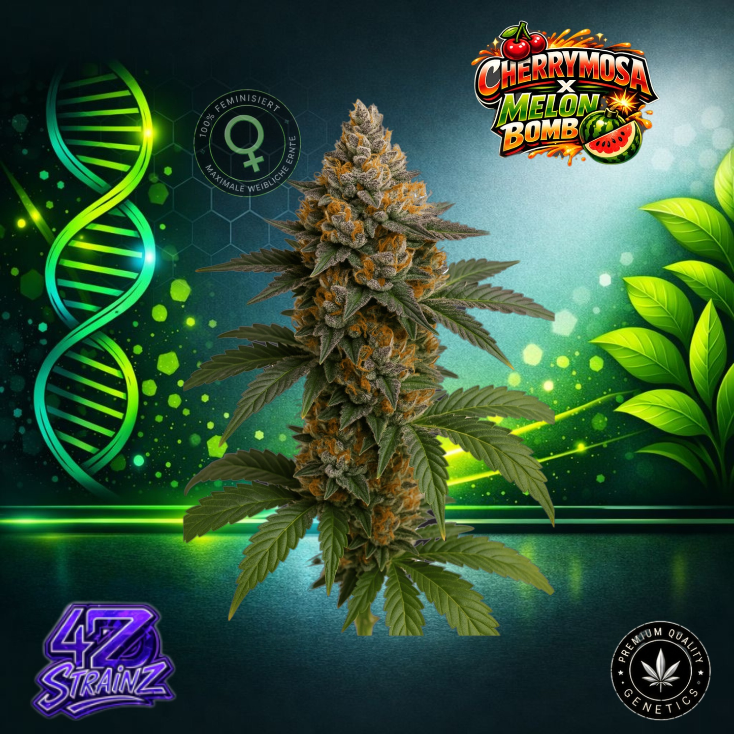 Cherrymosa x Melon Bomb – Feminisierte Cannabissamen